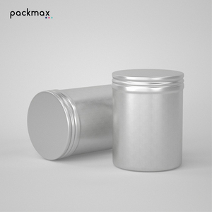 Custom 65*85mm 250ml Food Grade Aluminum Medicine <b>Bottle</b> for Fish Oil Capsules - Empty <b>Pill</b> Storage Tin Wholesale - Product Image 3