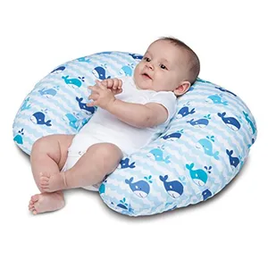 Cochecito de algodón 100% orgánico para recién nacido, soporte para la cabeza y el cuerpo, felpa personalizada, Animal suave, ayuda a dormir al lado del bebé