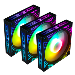 Ventilador de refrigeración para ordenador, enfriador Led de 12v, Rgb, 120mm - Product Image 3