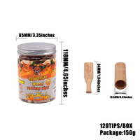 Honeypuff Marque Mixte Saveur 10.5*34mm Bouleau Bois Filtre Conseils Cigarette Magasin Fumeur Boutique Accessoires