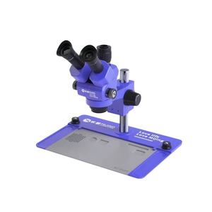 Microscope trinoculaire HD MJ-6555 bien testé, état neuf, résistant à la chaleur, pour la réparation de téléphones portables, tablettes, cartes mères et circuits imprimés - Product Image 1