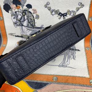New genuine crocodile <b>leather</b> briefcase for <b>men's</b> business shoulder <b>bag</b> briefcase - Product Image 2