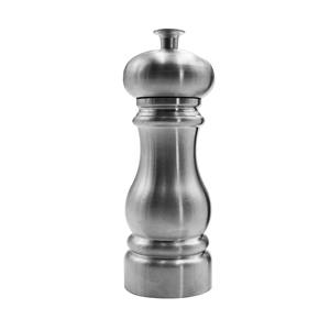 Moulin à sel PANAREA, acier brossé clair, H. 17CM - Product Image 1