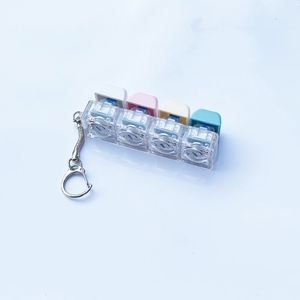 LED Custom Logo Keyboard Keycap Diy Keychain Design Keyboard Relieve Stress <b>Key</b> <b>Chain</b> Toy - Product Image 4