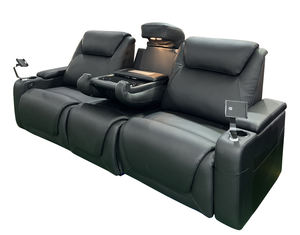 <span class=keywords><strong>Sillón</strong></span> <span class=keywords><strong>reclinable</strong></span> de elevación de energía eléctrica cómoda de nuevo diseño, masaje de asiento grueso de cuero genuino para uso en Cine en Casa moderno - Product Image 6