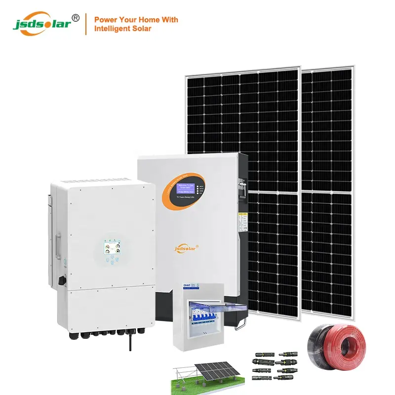 Deye 3 three phase phase 5 6 8 10 12 kw 5kw 6kw 8kw 10kw 12kw hybrid lithium battery storage solar power home system