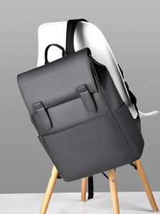 New Casual Fashion High End Business <b>Laptop</b> <b>Backpack</b> Oxford Unisex Waterproof Geometric Zipper Magnetic Flip Design - Product Image 5