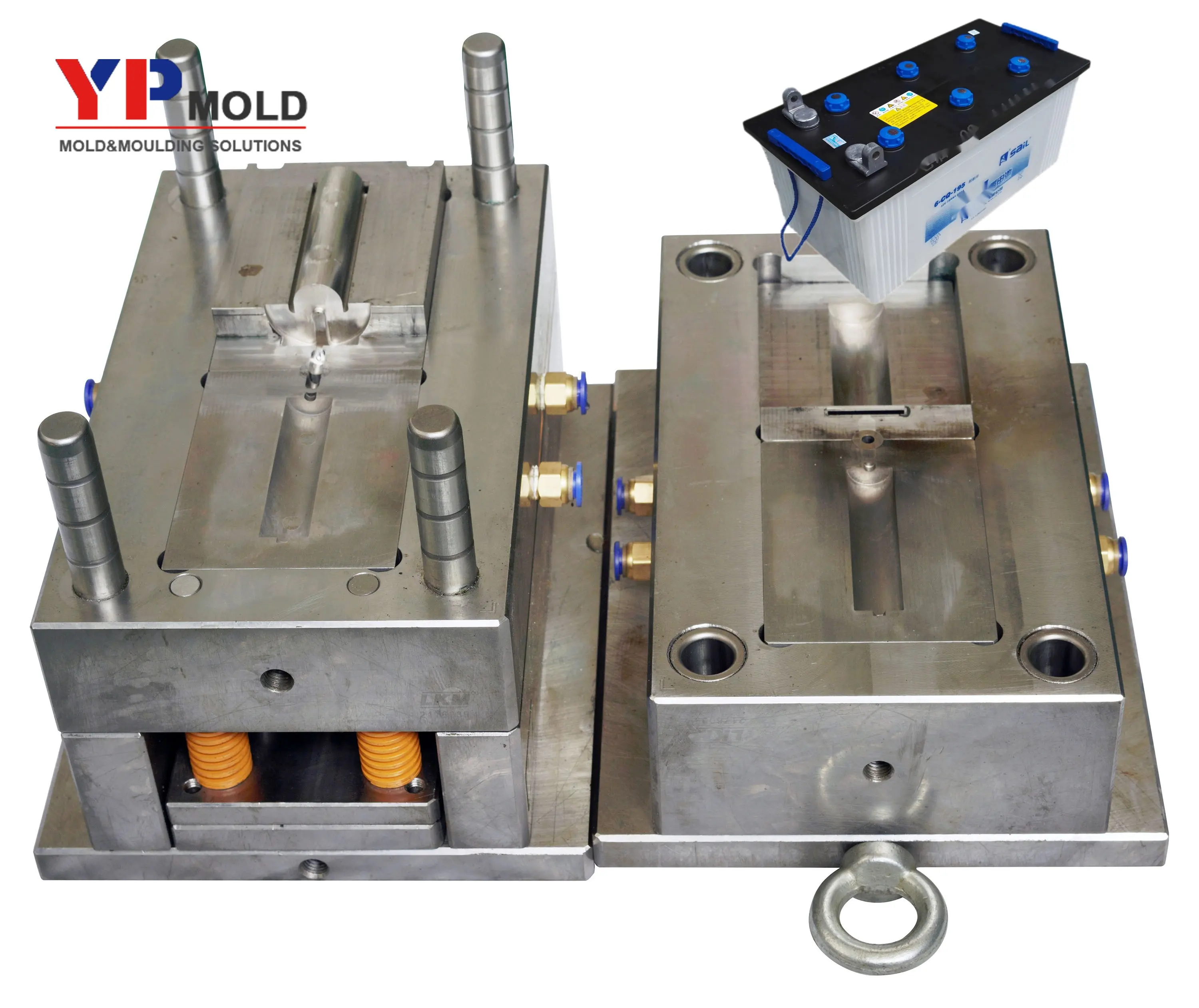 Custom Mould Design Service battery box case plastic injection car battery case mould for battery