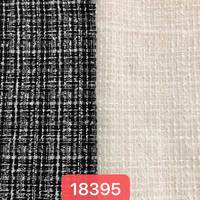 Tissu Jacquard Tweed à Carreaux Houndstooth de 400-500 g/m² pour Vêtements et Tapisserie, Fabrication Chinoise Populaire