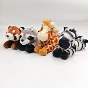 Juguete de Peluche de <span class=keywords><strong>Mapache</strong></span> Pequeño de Alta Calidad, Peluche Largo de 16 cm, Relleno de Algodón PP, Paquete Personalizado para Mayoristas - Product Image 4