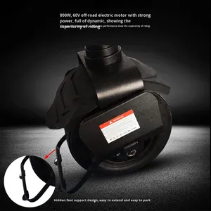 Monociclo con Neumático Ancho de Aluminio de 10 Pulgadas, 60V 800W, Vehículo con Sensor Corporal, Scooter Autoequilibrado MP-005 - Product Image 5
