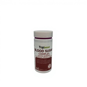 Cápsulas de Complejo de Glucosa en Sangre Topboost, Suplemento Herbal para Apoyar la Salud en Adultos - Product Image 1