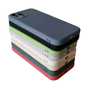 Cubierta de teléfono suave de silicona empaquetada al por menor para <span class=keywords><strong>iPhone</strong></span> 12 13 8 Plus 11Pro <span class=keywords><strong>SE</strong></span> con características de protección de lentes fundas de teléfono móvil - Product Image 4