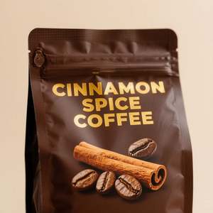 Custom Gusseted Coffee & Tea <b>Packaging</b> <b>Bag</b> Moisture Proof Zipper Top Valve Gravure Printing PE Material Food Grade Customizable - Product Image 5