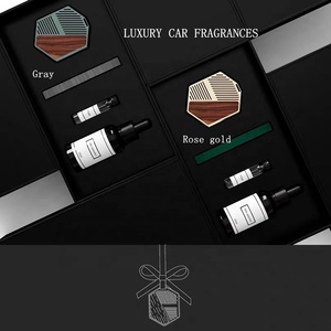 Ambientador de Coche de Lujo Más Vendido, <span class=keywords><strong>Perfume</strong></span> Duradero con Fragancia a Naranja, Decoración Colgante de Aleación de Madera y Metal, Regalo Promocional - Product Image 5