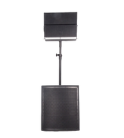 Système de sonorisation actif 1860 avec subwoofer 18 pouces + double haut-parleur large bande 6 pouces, DSP classe D, moule privé, audio de scène professionnel