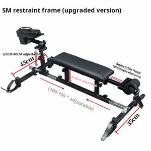 Cadre de contention SM, mobilier sexuel, chaise d'amour, banc d'entraînement multifonctionnel pour le bondage BDSM, aide sexuelle pour couples, jouets sexuels - Product Image 3