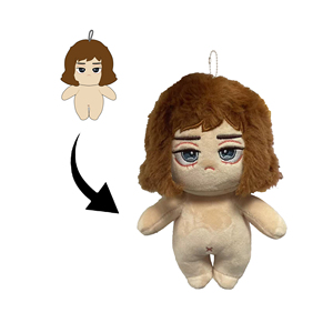 Oem ODM dịch vụ tùy chỉnh thần tượng nhỏ Hàn Quốc KPOP búp bê sang trọng Keychain đồ chơi nhồi bông Keychain kyring đồ chơi sang trọng cho túi khuyến mãi - Product Image 1