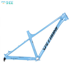 SeeMore 27,5/29 pulgadas Cable interno Enrutamiento Freno de disco Hardtail <span class=keywords><strong>Bicicleta</strong></span> de montaña Marco de aluminio Suelo Pendiente Marco Dirt Bike Frame - Product Image 1