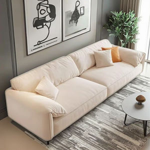 Juego de Sofás de Salón con Diseño de Oreja de Elefante, Resistente a los Arañazos y al Desgaste, de Alta Elasticidad, con Esponja, Superventas - Product Image 2