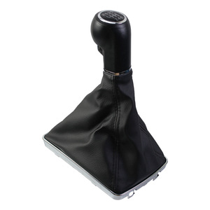Opel Astra H Gear Shift Knob Leather Cover 5 6 Speed Ergonomic Design Car <b>Interior</b> <b>Accessory</b> - Product Image 2