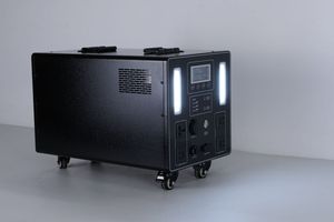 Station d'alimentation portable 2400W 2048Wh, générateur solaire LiFePO4 pour la maison, alimentation de secours en cas d'urgence - Product Image 5