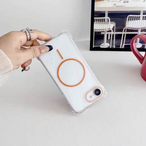 <span class=keywords><strong>Coque</strong></span> de téléphone magnétique <span class=keywords><strong>transparente</strong></span> de luxe antichoc, couleur tendance, pour <span class=keywords><strong>iPhone</strong></span> 17, 16E, 15 Pro Max, 12, <span class=keywords><strong>13</strong></span>, 14 Plus – Protection arrière - Product Image 3