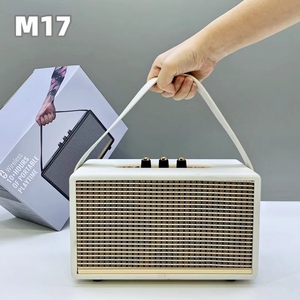 2024 New M17 Phong Cách Bán Cũng Retro Phong Cách Cổ Điển 30W Công Suất Cao Màu Xanh Răng Loa Không Dây Nhà Loa Siêu Trầm Loa Ngoài Trời - Product Image 4