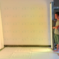 4FT 6FT 7FT extérieur IP65 108W 144W 216W RGBW décodeur DMX intégré AC220V LED rondelles murales