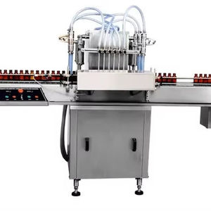 Automatic liquid filling machine for bottles high speed precision filling system for <b>food</b> <b>beverage</b> cosmetic and pharma use - Product Image 1