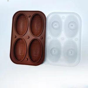 Moule à glaçons sphériques en silicone sur le thème du whisky, 2 pouces, pour les fans de sport - Product Image 2