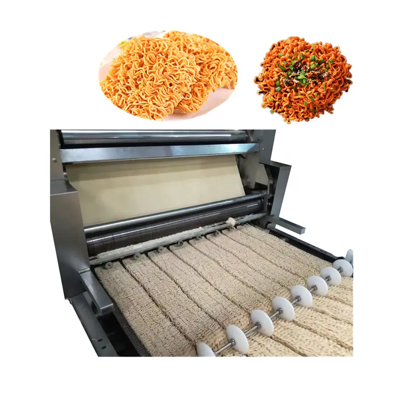 Línea de producción de fideos instantáneos de Cocina Rápida, maquinaria china para Fideos secos