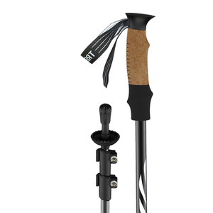 Bastón de Senderismo Profesional para Exteriores, Aleación de Aluminio 7075, Telescópico, Plegable, Ligero, Antideslizante, Modelo Ruiming <span class=keywords><strong>G33</strong></span> - Product Image 1