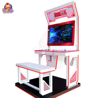 Penjualan Terbaik dalam ruangan 2 pemain mesin Game Hot-Blooded lingkungan mesin tempur Arcade koin dioperasikan mesin permainan Arcade