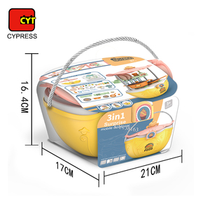 <span class=keywords><strong>Meilleur</strong></span> Cadeau d'Anniversaire : Panier de Rangement Portable, Ensemble de <span class=keywords><strong>Cuisine</strong></span> et de Jeu d'Imitation pour Enfants, Jouet Éducatif et Ludique de Simulation - Product Image 6