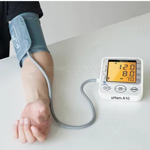 LANNX uHem A10 macchina per la pressione sanguigna digitale automatica all'ingrosso e Monitor per la pressione sanguigna portatile medico con contenuto di zucchero