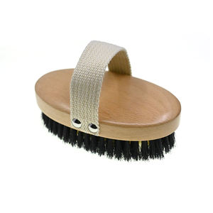 Spazzola per il corpo a secco in rame ionico esfoliante pelle radiante spazzola per la pelle secca <span class=keywords><strong>Cellulite</strong></span> ridurre lo Stress drenaggio linfatico - Product Image 3