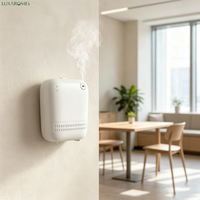 Diffuseur d'arômes AE109 150 ml mural à batterie, nébuliseur d'air froid pour hôtels, toilettes et usines