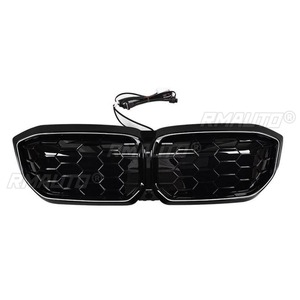 Car <b>LED</b> Bumper Grill Decorative Strips Racing Grille Body Kit Front Bumper Grill For BMW i3 2022-2025 Exterior Part - Product Image 5