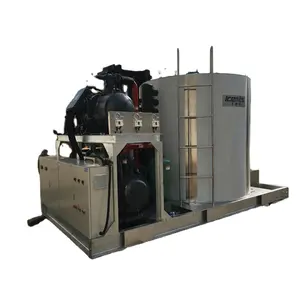 Water Cooling Large Scale 30 Ton Snow Flake Ice Making Machine Industrial Flake Ice Maker