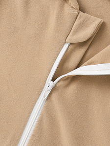 Combinaison à capuche pour bébé, hiver, une pièce, nouveau-né, avec fermeture éclair double sens, barboteuse à capuche pour tout-petit - Product Image 3