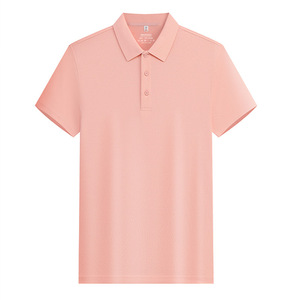 Polo Shirt Short Sleeve Solid Color Cotton Eco Friendly Daily Wear - Product Image 1