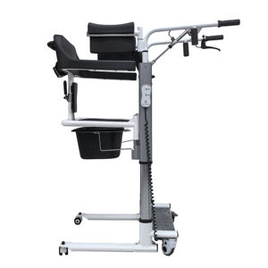 Chaise de transfert <span class=keywords><strong>électrique</strong></span> avec cadre de levage corporel, <span class=keywords><strong>fauteuil</strong></span> roulant médical et <span class=keywords><strong>orthopédique</strong></span> fiable pour des transferts de patients sécurisés - Product Image 4