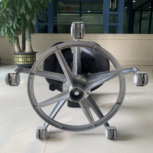 Sgabello da Laboratorio Ergonomico Antistatico di Alta Qualità <span class=keywords><strong>in</strong></span> Schiuma PU Nera, Regolabile, con Base Girevole, Design Portatile per Uso Commerciale - Product Image 5