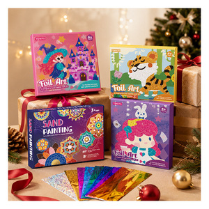 Set de Actividades de Manualidades con Láminas de Arcoíris, Kit de Dibujo de Unicornio para Niños Pequeños, Entrenamiento de la Imaginación, Suministros para Fiestas y Aulas, Juguete de Regalo - Product Image 5