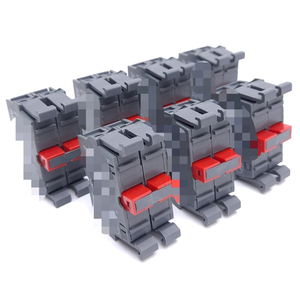 7 Mcb-02 kontak bloğu, <span class=keywords><strong>2</strong></span> Nc, ön montaj, vida terminali yeni orijinal hazır stok endüstriyel otomasyon Pac adamak - Product Image 1