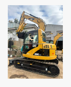 305.5e 306e 308C แมวใช้แล้ว Cat308c รถขุดใช้หนอนผีเสื้อขนาดเล็ก308สำหรับฟาร์มป่าไม้มี EPA - Product Image 1