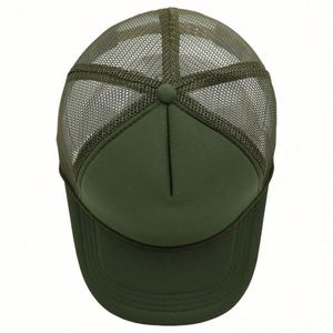 Gorra de béisbol personalizada al por mayor en stock con bordado, 5 paneles, snapback, malla, tipo trucker con cuerda - Product Image 3