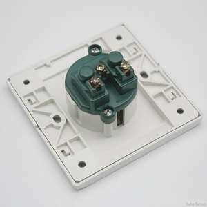 86 Type ABS Touch Panel European Standard Three Pole Grounding <b>Socket</b> 13A Wall <b>Socket</b> - Product Image 4
