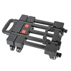 Giỏ hàng xe tải phòng tắm Heavy Duty gấp nền tảng mua sắm 6 bánh xe cầu thang leo núi tay xe - Product Image 3